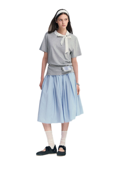 Polka Dot Bow T-Shirt
