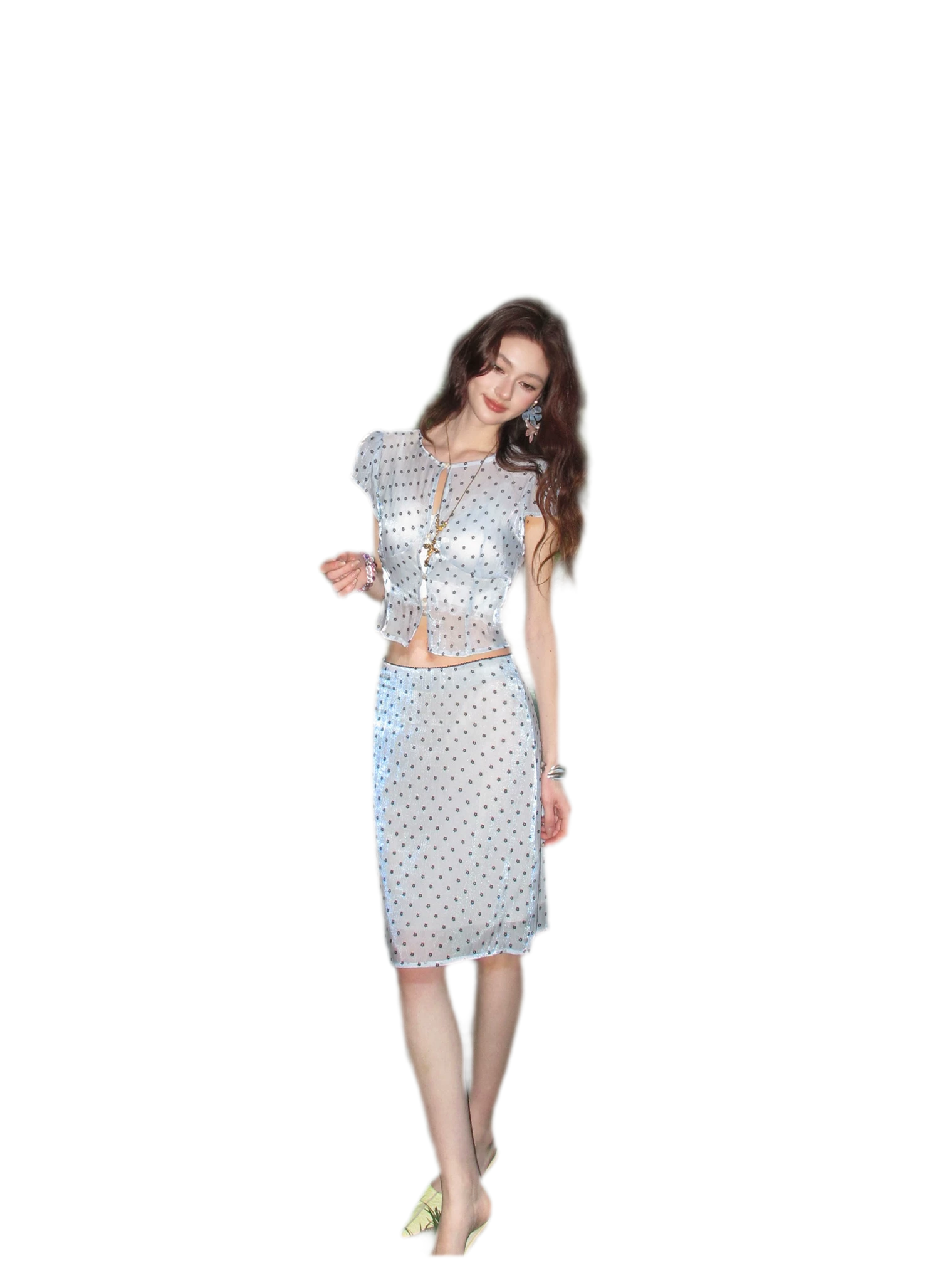 Courtyard Dream Blue Set