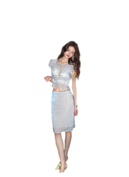 Courtyard Dream Blue Set