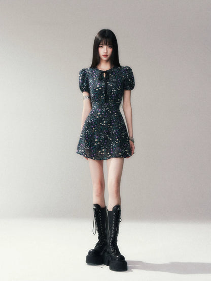 Ink Lily Vintage Mini dress