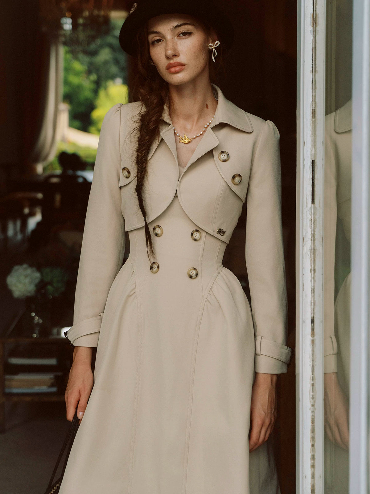 Structured Vintage Jacket Dress Set