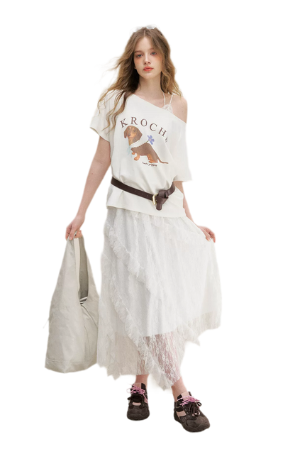Handpainted Dachshund Tee Cami