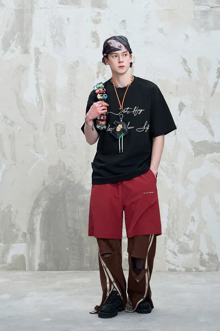 Cotton Oversized Printed T-Shirt