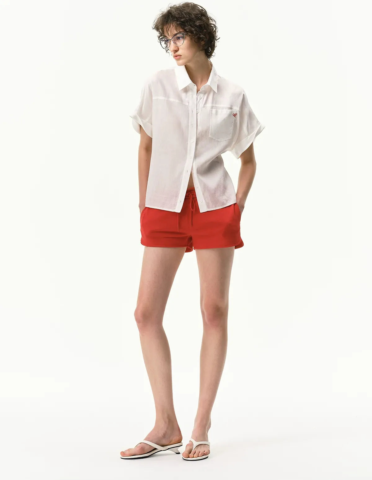 Lace Waist Shorts