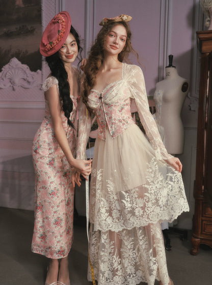 Rose Music Box Dress