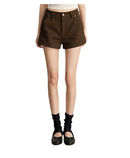 Rhinestone Cotton Summer Shorts