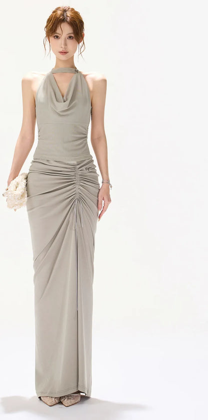 Ruched Mermaid Skirt