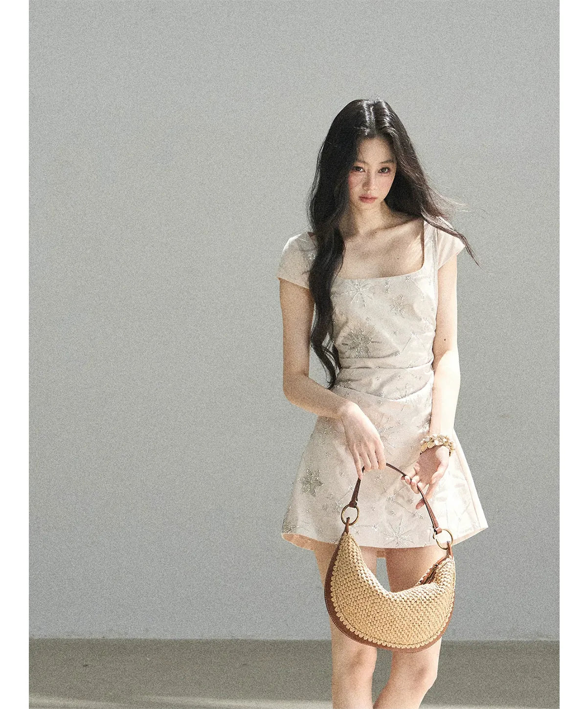 Twill Waist Bead Dress