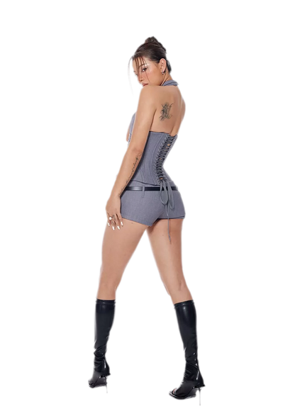 Corset Halter Bustier