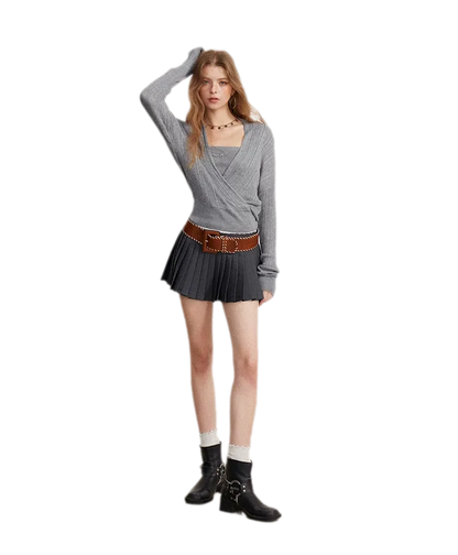 Lightweight Ribbed Knit Set