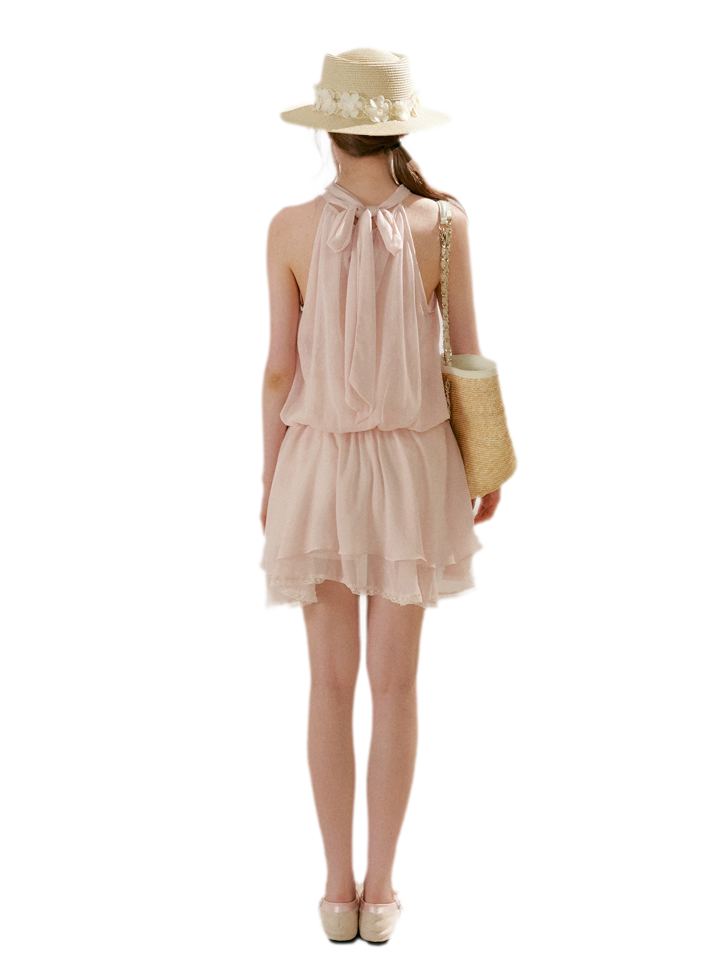 Lace Halter Dress
