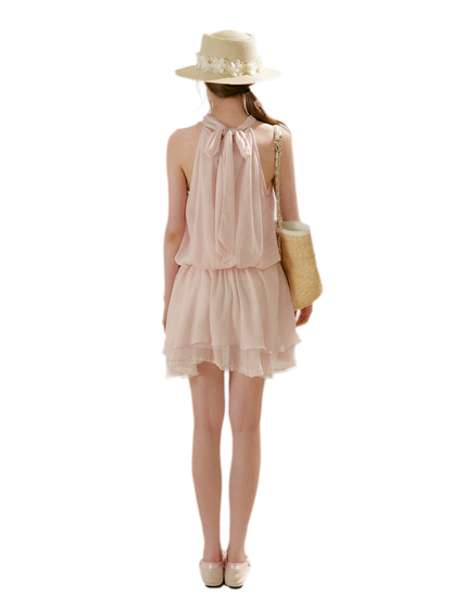 Lace Halter Dress