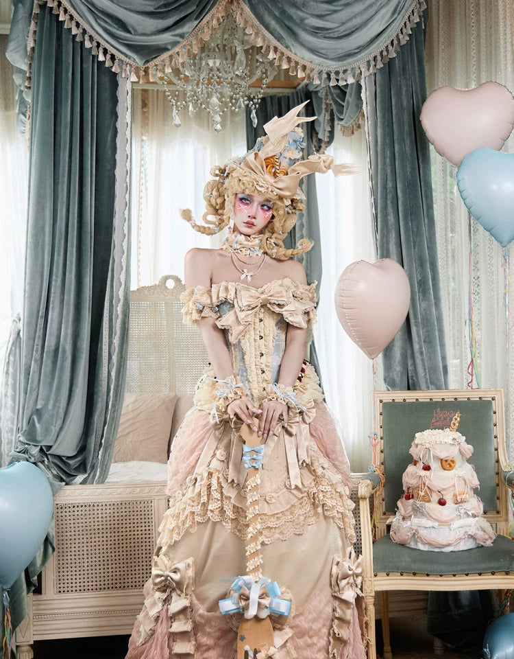 Rococo Bustle Train Skirt