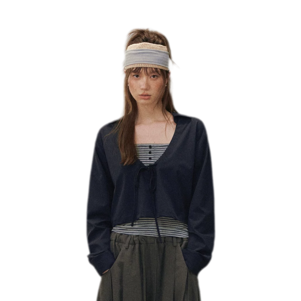Layered V-Neck Top