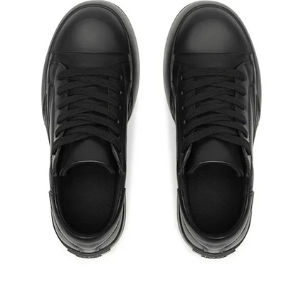 Leather Jumbo Platform Sneakers