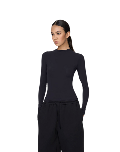 Sheer Sculpting Long Sleeve Top