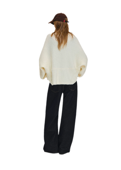 Loop Yarn Cocoon Cardigan