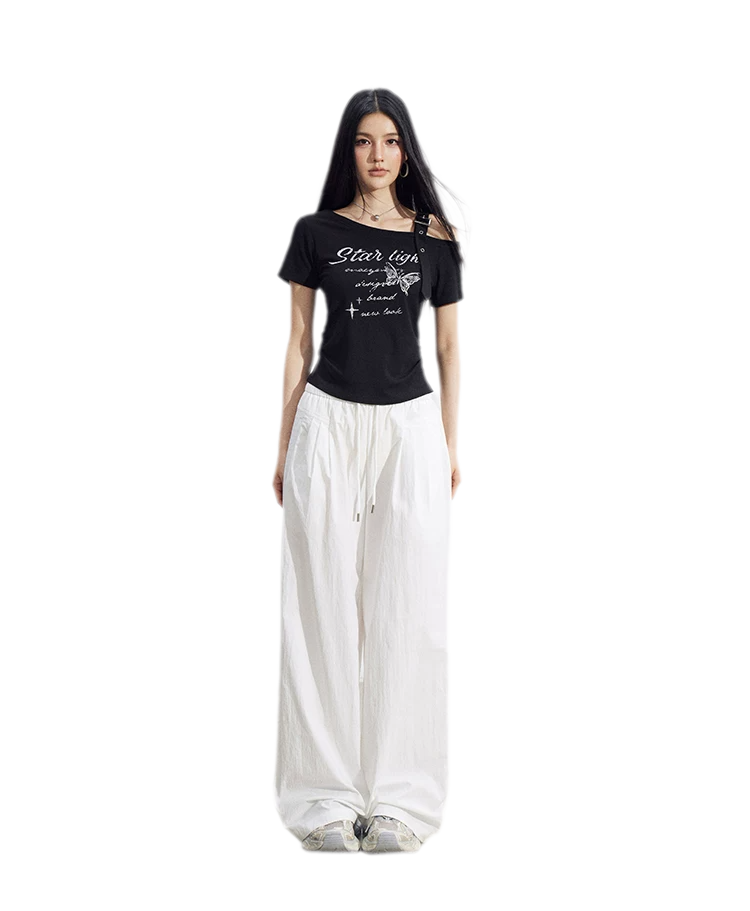 Heart Wide-Leg Pants