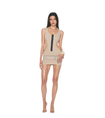 Back Tie Knit Dress