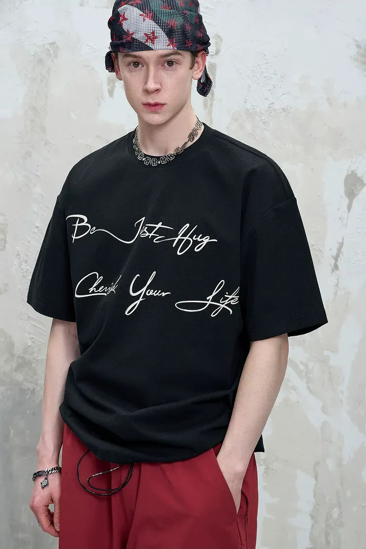 Cotton Oversized Printed T-Shirt