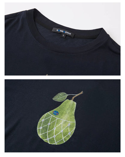 Large Pear Long Sleeve T-shirt