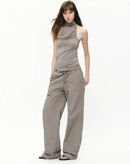 Modal Halter High Neck Tank