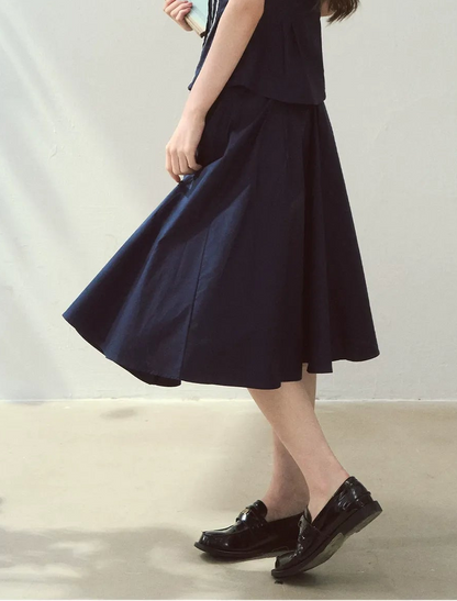 Sailor Collar Skirt Set