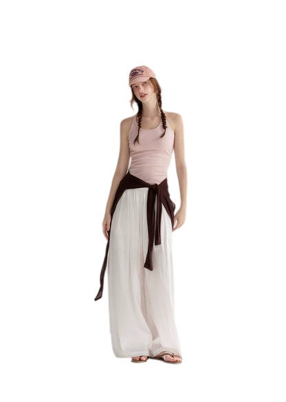 Pleated Balloon Relaxed Pants