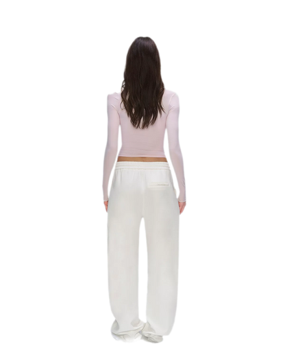 Air Cotton Wide-Leg Sweatpants
