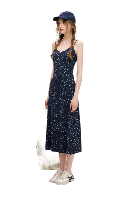 Lily of the Valley Lace A-line Dress