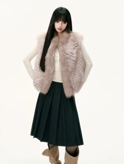 Finnish Fox Fur Vest