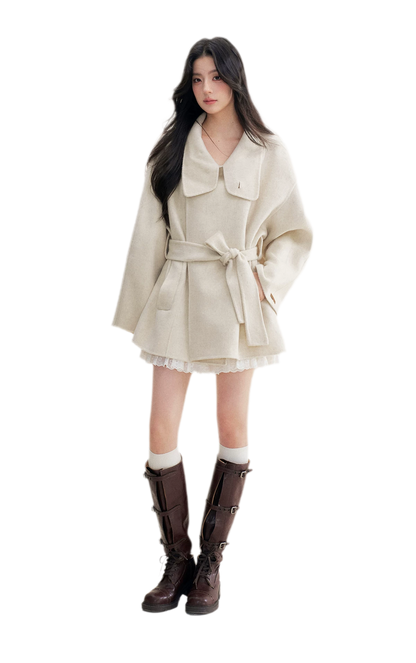 70 Wool Stand Collar Coat