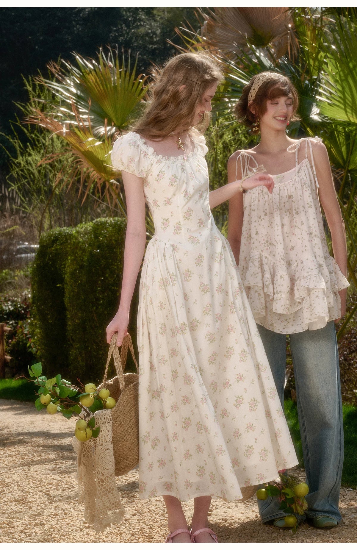 Pomegranate Floral Holiday Dress