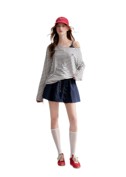 Lyocell Off Shoulder Top