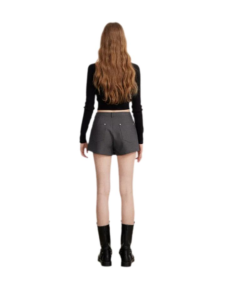 Double-Waist Convertible A-Line Skort