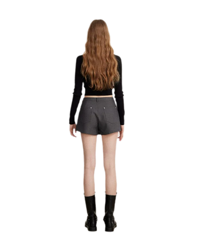Double-Waist Convertible A-Line Skort