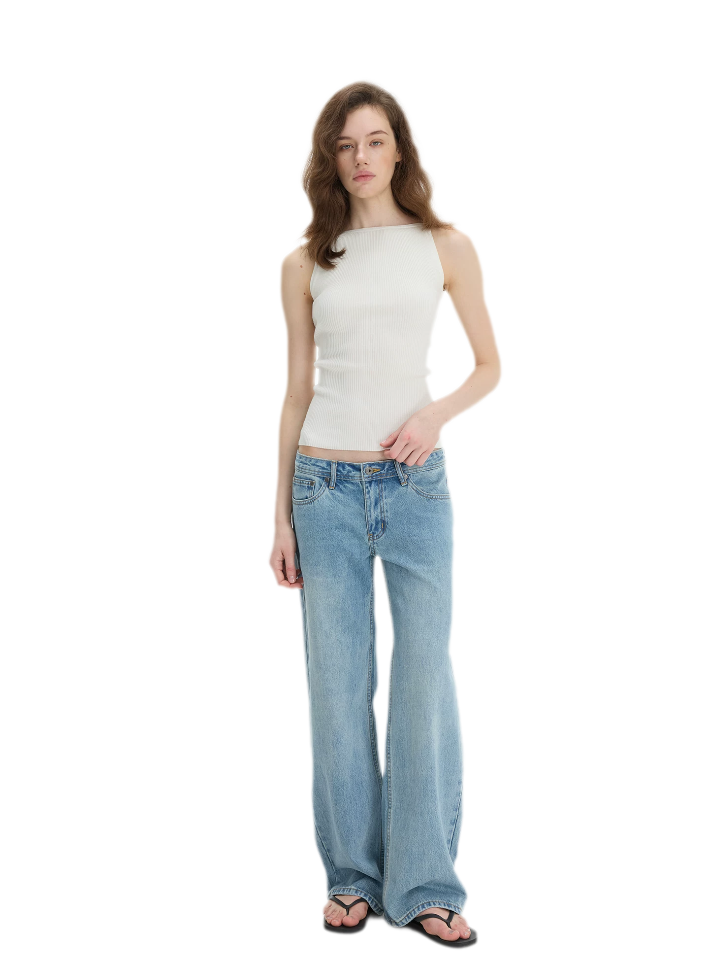 Lyocell Linen Ribbed Camisole
