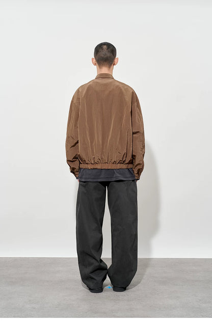 Textured Curved Panel Jacket