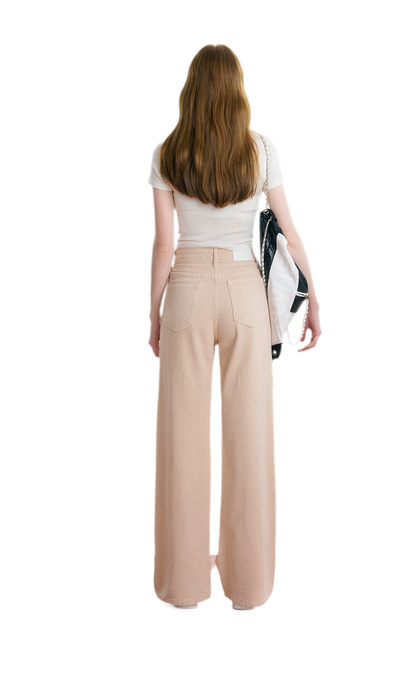 High-Waist Wide-Leg Jeans