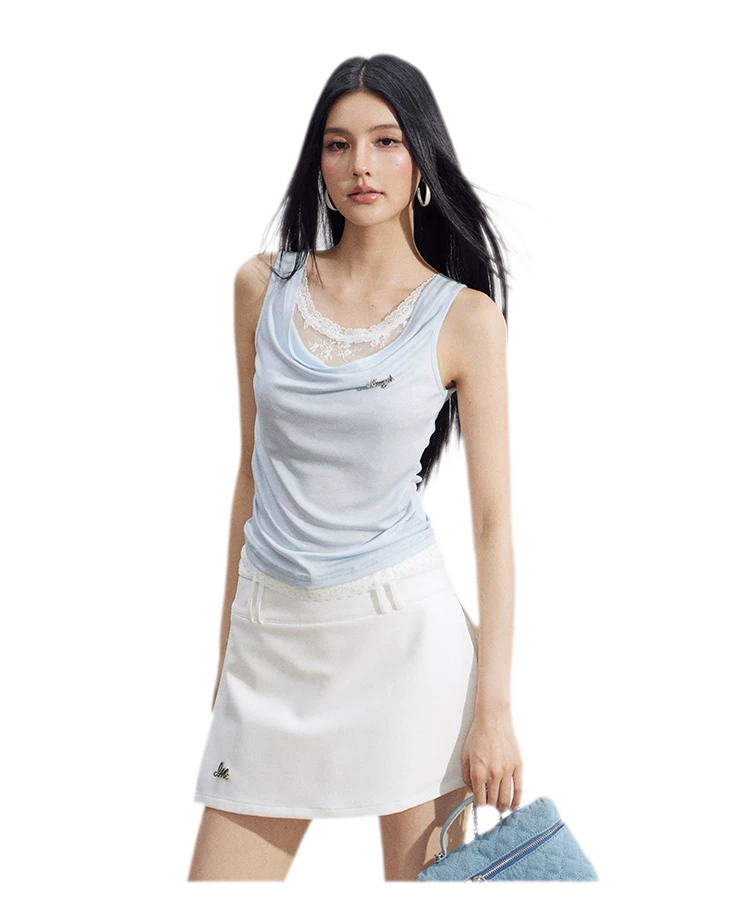 V-Neck Lyocell Tee