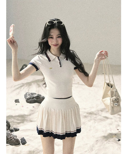 Crushed Moonlight Knit Set