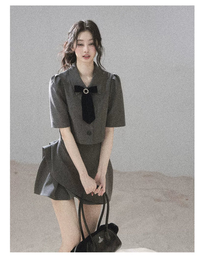 "Paris Afternoon" Summer Two-Piece Set