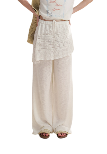 Tencel Linen Knit Pants