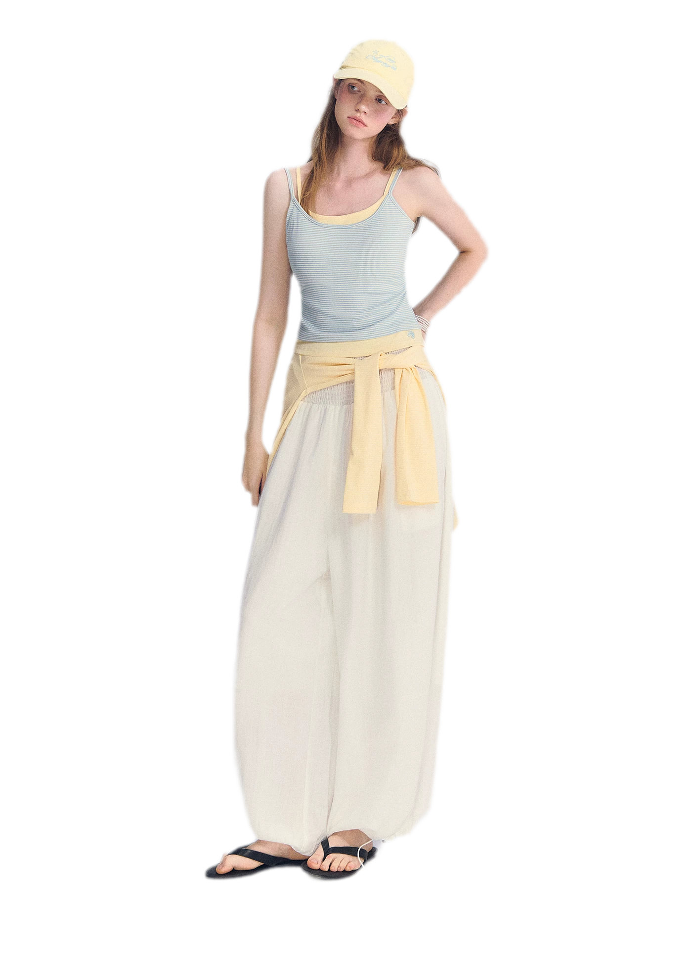 Stripe Knit Cami Set