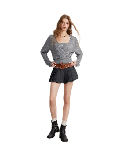 Lightweight Ribbed Knit Set