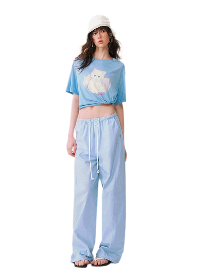 Macaron Relaxed Summer Pants