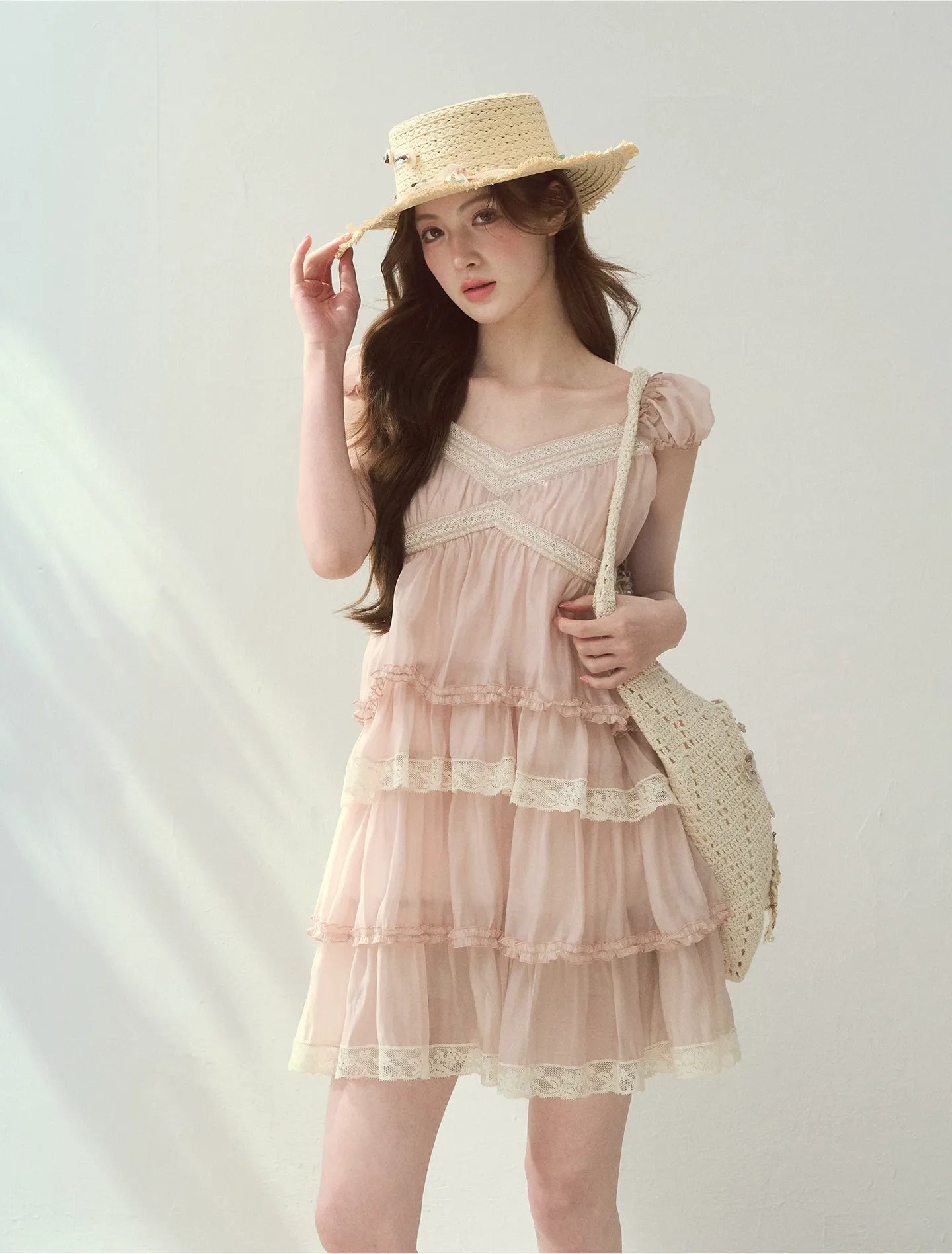 Summer Isles Tiered Dress