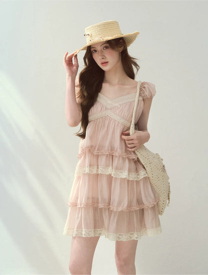 Summer Isles Tiered Dress