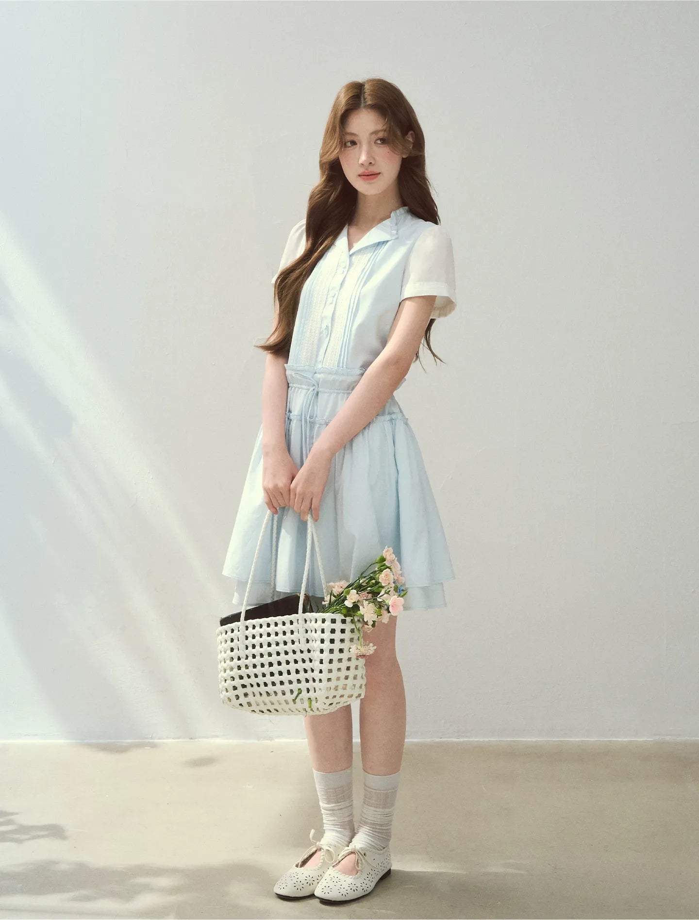 Sea Breeze Shirt Dress