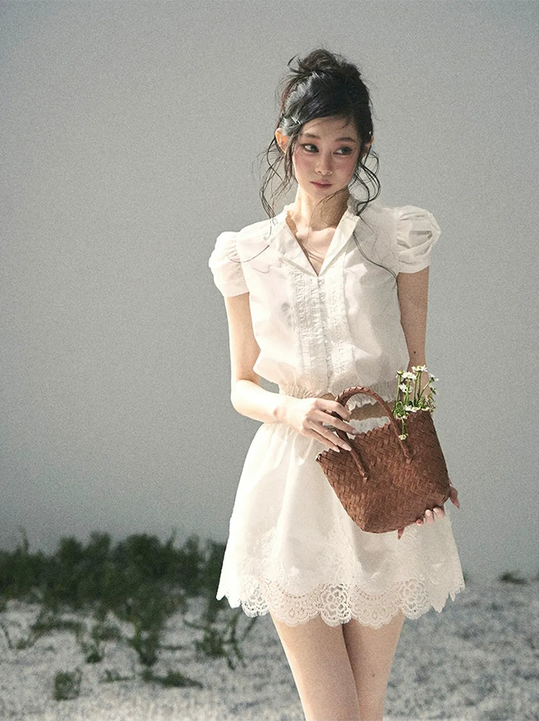 Lace Two-Way Set